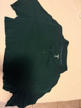 Amazon Men's Forest Green Polo Shirt